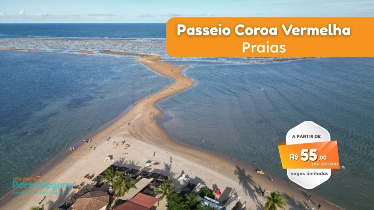 COROA VERMELHA - Passeio Guiado - SINAL DE RESERVA